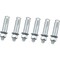Global Industrial Circle Bike Rack, 37W x 33-1/2H, 2 Bike Capacity, Flange Mount, Black 708388BK - alternate 4